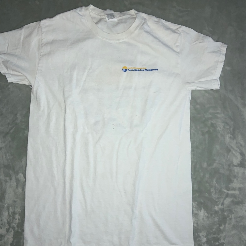 Short sleeve white lifeguard tee